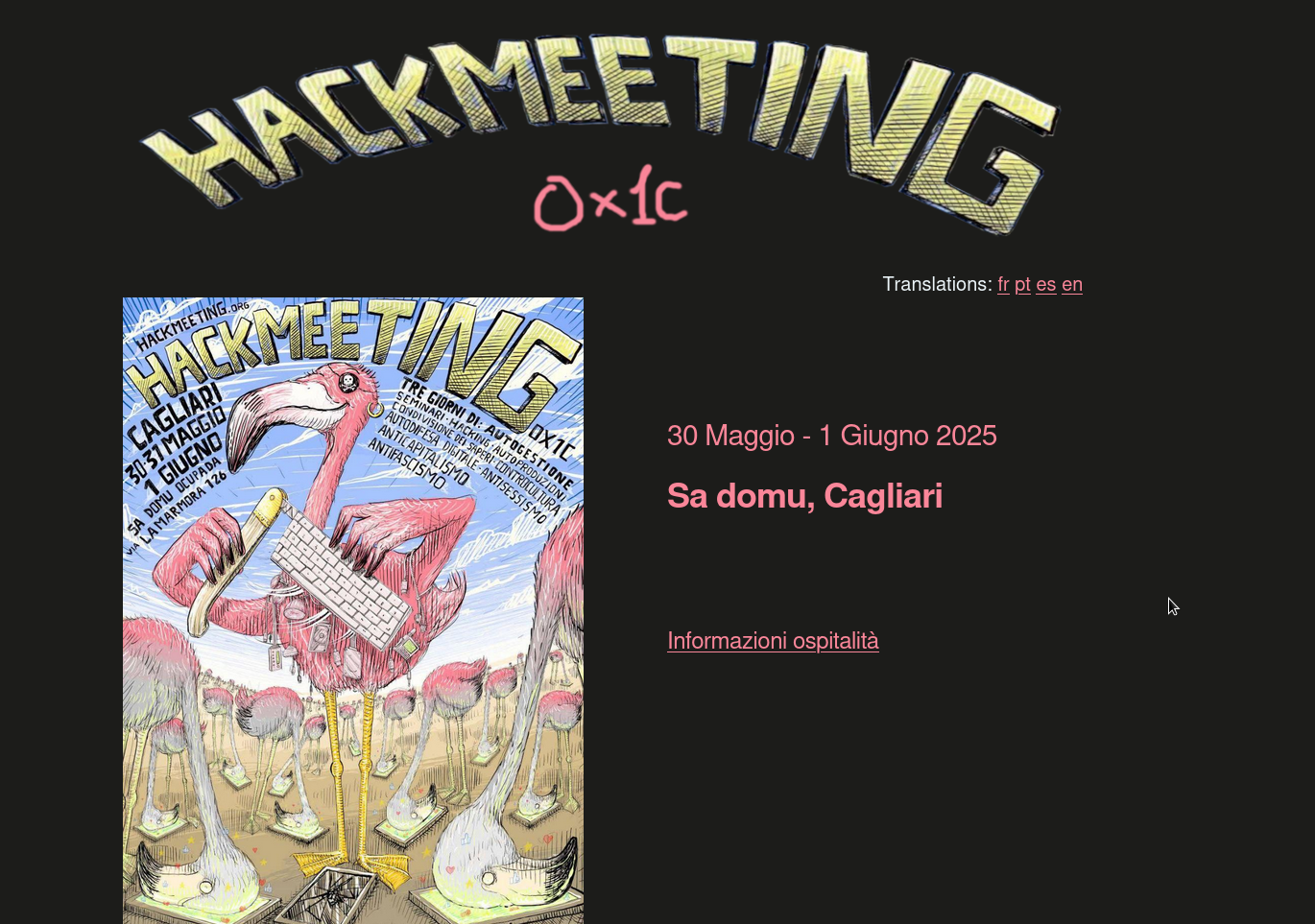 Hackmeeting a cagliari